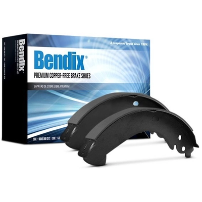 BENDIX - 481 - Premium Rear Drum Brake Shoes pa2