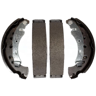 Rear Rebuilt Brake Shoes by TOP QUALITY - NB-1046B pa1