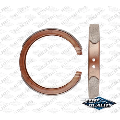 Rear Rebuilt Brake Shoes by TOP QUALITY - NB-263B pa1