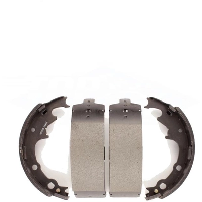 Rear Rebuilt Brake Shoes by TOP QUALITY - NB-538B pa1