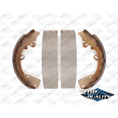 Rear Rebuilt Brake Shoes by TOP QUALITY - NB-922B pa2