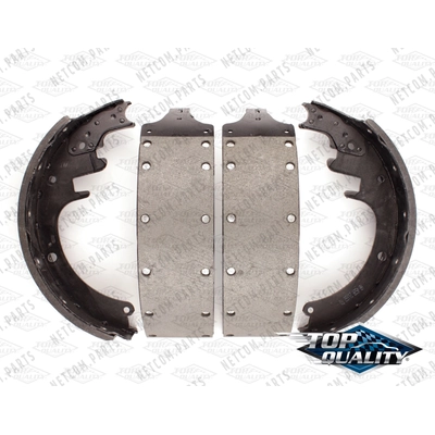 Rear Rebuilt Brake Shoes by TRANSIT WAREHOUSE - NB-452R pa1