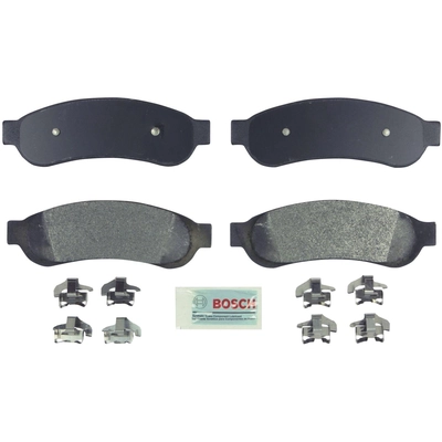 Rear Semi Metallic Pads by BOSCH - BE1067H pa1