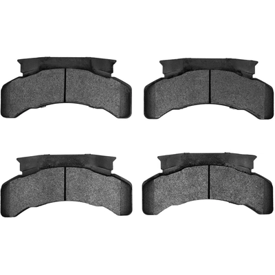 Rear Semi Metallic Pads by DYNAMIC FRICTION COMPANY - 1214-0224-00 pa3