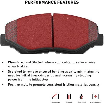 Rear Semi Metallic Pads by DYNAMIC FRICTION COMPANY - 1214-0769-00 pa5