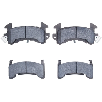 Rear Semi Metallic Pads by DYNAMIC FRICTION COMPANY - 1551-0202-00 pa1