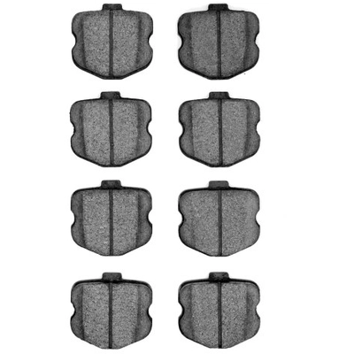 DYNAMIC FRICTION COMPANY - 1551-1185-10 - Rear Disc Brake Pads pa1