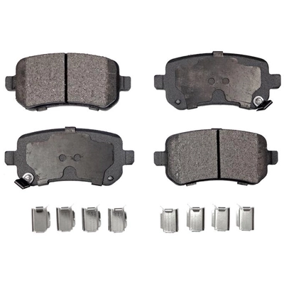 Rear Semi Metallic Pads by POSITIVE PLUS - PPF-D1326 pa1