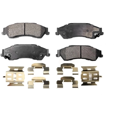 Rear Semi Metallic Pads by POSITIVE PLUS - PPF-D729 pa2