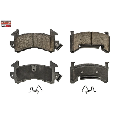 Rear Semi Metallic Pads by PROMAX - 11-154 pa1