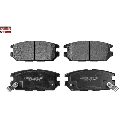 Rear Semi Metallic Pads by PROMAX - 11-532 pa1