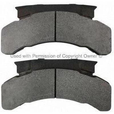 Rear Semi Metallic Pads by QUALITY-BUILT - 1000-0224M pa3