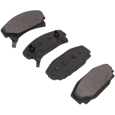 Rear Semi Metallic Pads by QUALITY-BUILT - 1000-0354M pa3