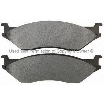 Rear Semi Metallic Pads by QUALITY-BUILT - 1000-0777M pa3