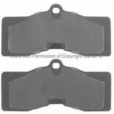 Rear Semi Metallic Pads by QUALITY-BUILT - 1001-0008M pa2