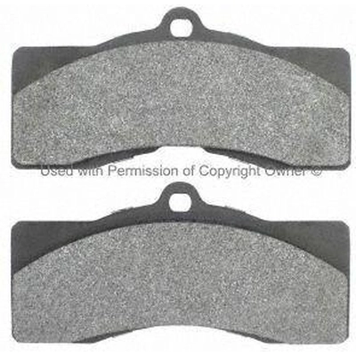 Rear Semi Metallic Pads by QUALITY-BUILT - 1001-0008M pa3