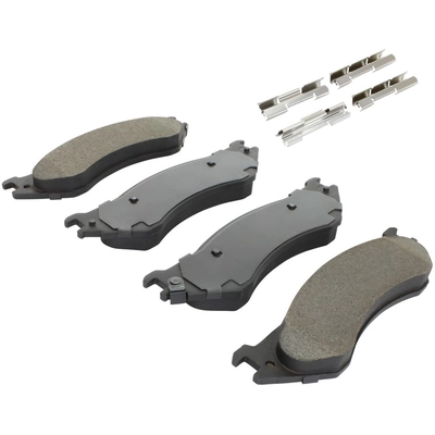 QUALITY-BUILT - 1001-0702AM - Rear Disk Brake Pad Set pa1