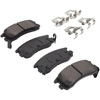 QUALITY-BUILT - 1001-0714M - Rear Disc Brake Pad Set pa1