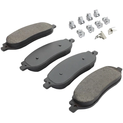 QUALITY-BUILT - 1001-1068M - Rear Disc Brake Pad Set pa1