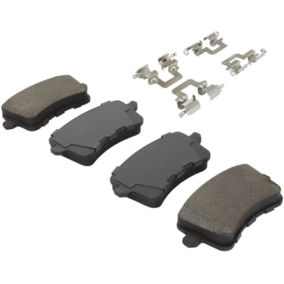 QUALITY-BUILT - 1001-1386M - Rear Disc Brake Pad Set pa3