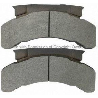 Rear Semi Metallic Pads by QUALITY-BUILT - 1002-0224M pa8