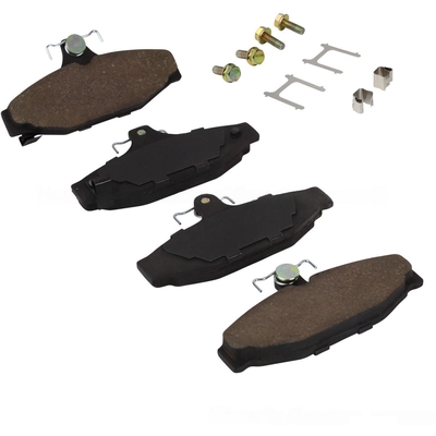 QUALITY-BUILT - 1002-0413M - Rear Disc Brake Pad Set pa1