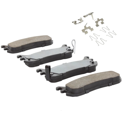 QUALITY-BUILT - 1002-0636M - Brake Pad Set pa1