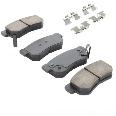 QUALITY-BUILT - 1002-0813M - Rear Disc Brake Pad Set pa1