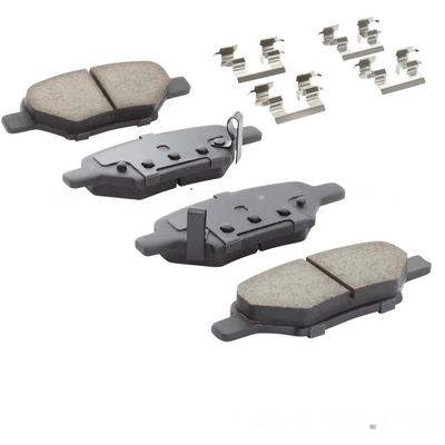 QUALITY-BUILT - 1002-1033M - Rear Disc Brake Pad Set pa1