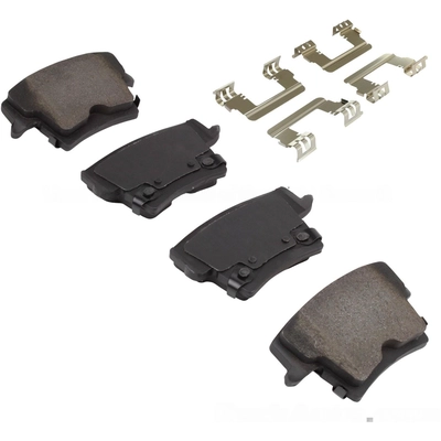 QUALITY-BUILT - 1002-1057AM - Rear Disc Brake Pad Set pa1