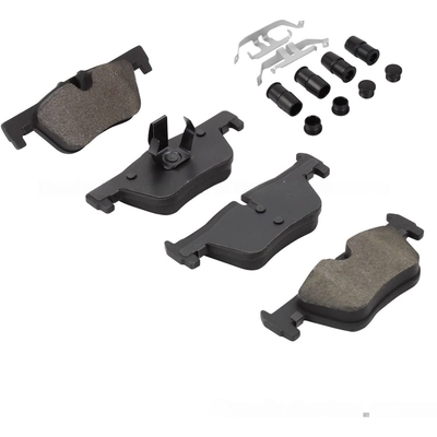 QUALITY-BUILT - 1003-1613M - Rear Disc Brake Pad Set pa2