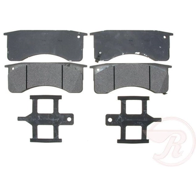 Rear Semi Metallic Pads by RAYBESTOS - PGD1032M pa1