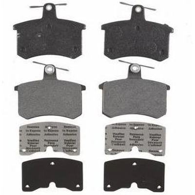 Rear Semi Metallic Pads by RAYBESTOS - PGD228M pa4