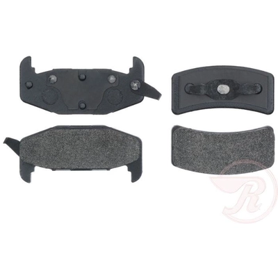 Rear Semi Metallic Pads by RAYBESTOS - PGD377M pa1