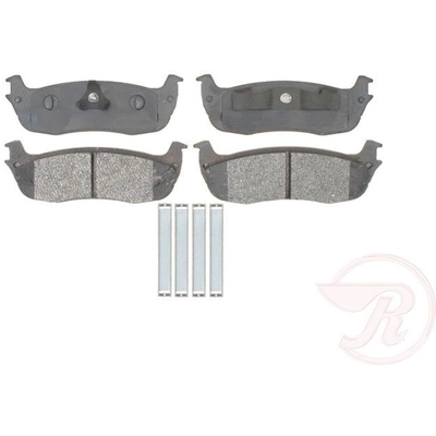 Rear Semi Metallic Pads by RAYBESTOS - PGD711M pa1