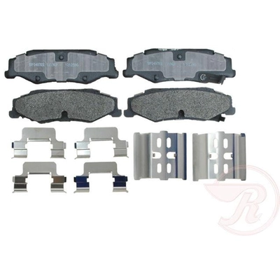 Rear Semi Metallic Pads by RAYBESTOS - PGD732M pa1