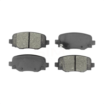 SIM - SIM-1734 - Rear Semi-Metallic Disc Brake Pads pa1