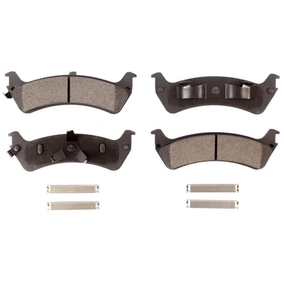 Rear Semi Metallic Pads by TRANSIT WAREHOUSE - PPF-D667 pa3