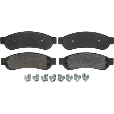 Rear Semi Metallic Pads by WAGNER - ZX1334A pa27