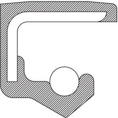 Rear Wheel Seal by NATIONAL OIL SEALS - 1955 pa1