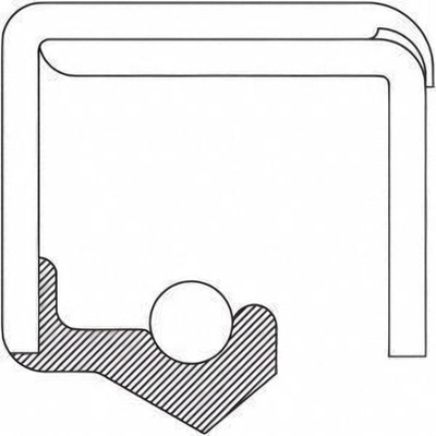 Rear Wheel Seal by NATIONAL OIL SEALS - 455086 pa2