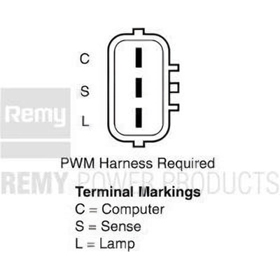 Remanufactured Alternator by REMY - 11149 pa3