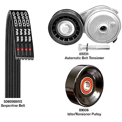 Serpentine Belt Drive Component Kit by DAYCO - D60950K1 pa3