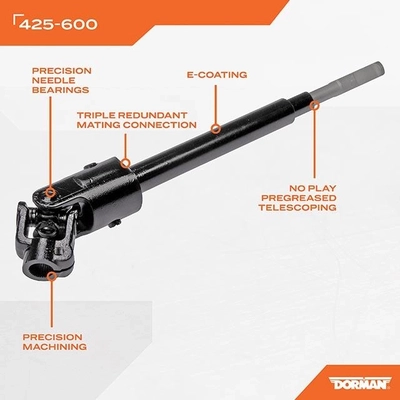 Steering Shaft by DORMAN (OE SOLUTIONS) - 425-600 pa5