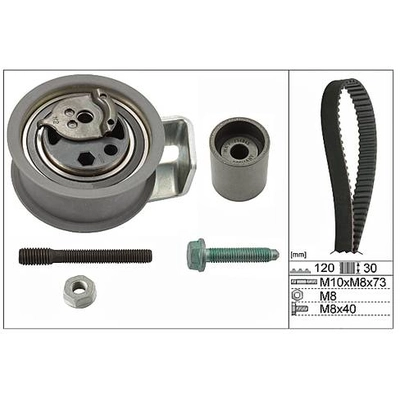 INA - ZD0091K - Engine Timing Belt Kit pa1