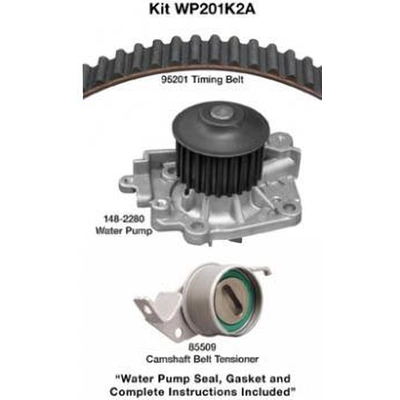 Timing Belt Kit With Water Pump by DAYCO - WP201K2A pa2