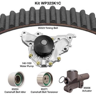 Timing Belt Kit With Water Pump by DAYCO - WP323K1C pa1