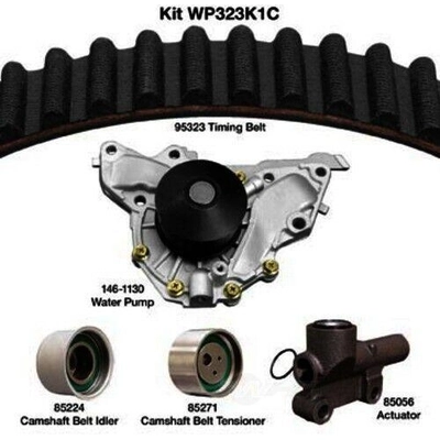 Timing Belt Kit With Water Pump by DAYCO - WP323K1C pa5