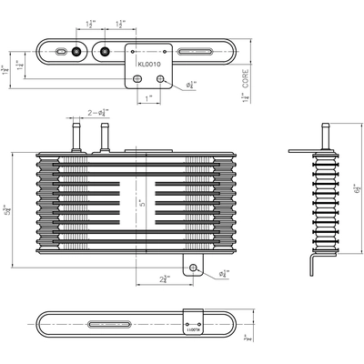 Transmission Oil Cooler - MI4050105 pa1