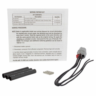 Turn Signal Lamp Connector by MOTORCRAFT - WPT1459 pa8